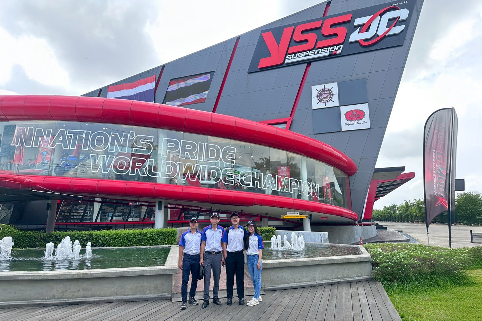 YSS Auto Vietnam - Phụ Tùng Chính Hiệu Thiên Nhẫn tại YSS Thái Lan